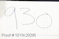 10yn-29295 proof