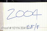 10yn-30415 proof